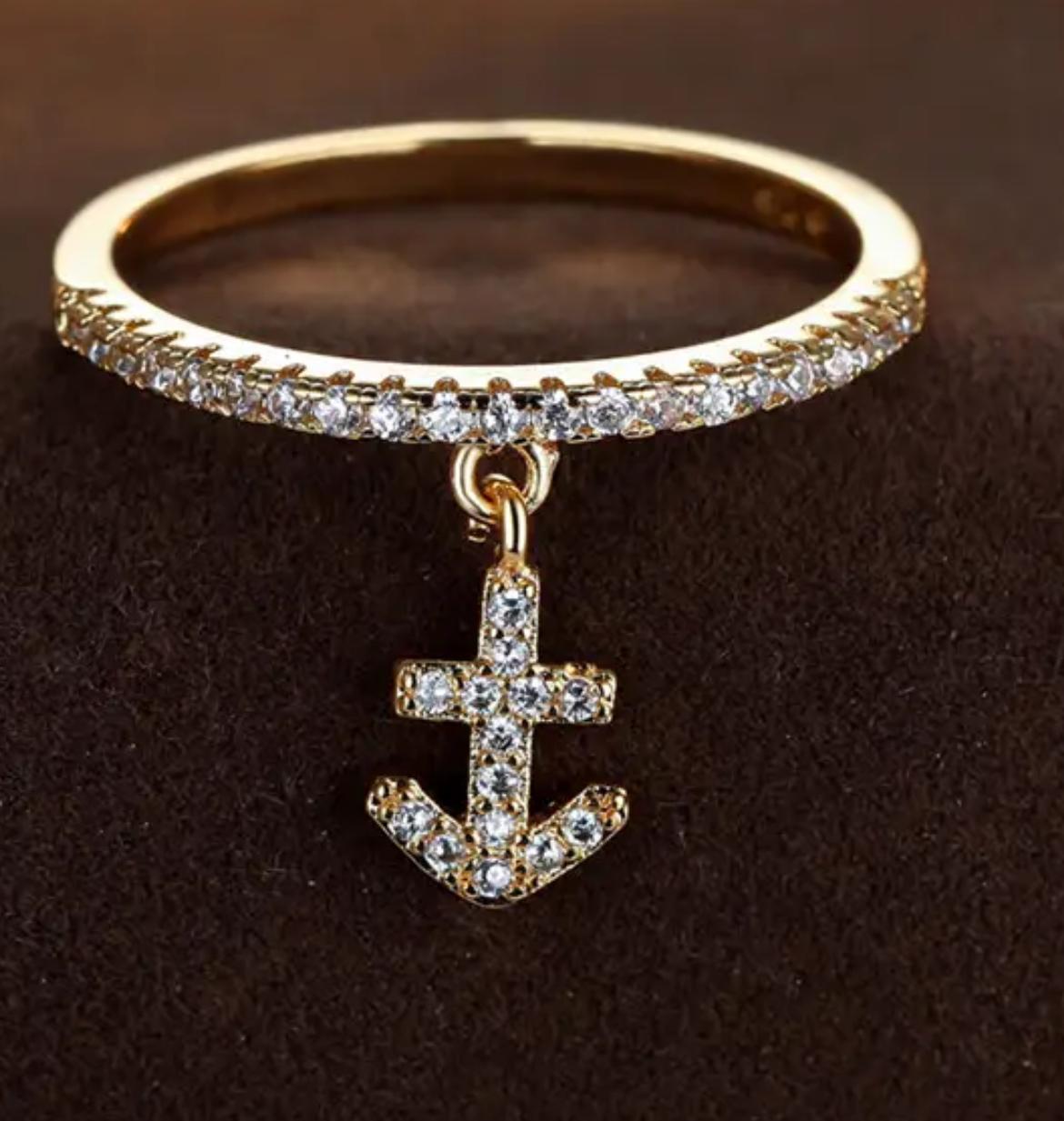 Women's Jewelry_ "Anchor Ring"
