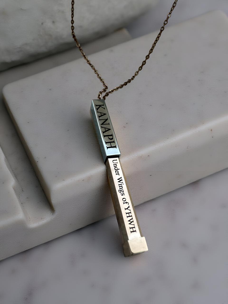 Women's Jewelry_ "KANAPH"- Under wings of "YHWH"