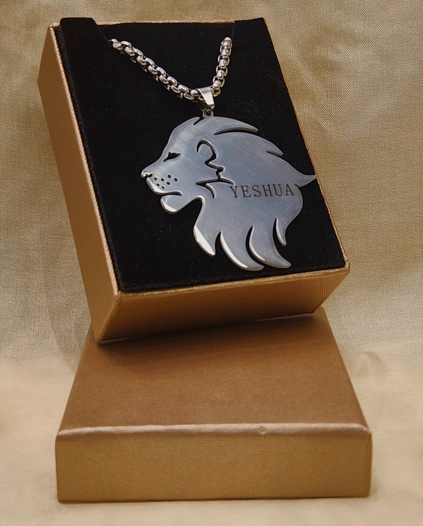 Men's Jewelry_ "YESHUA" Engraved