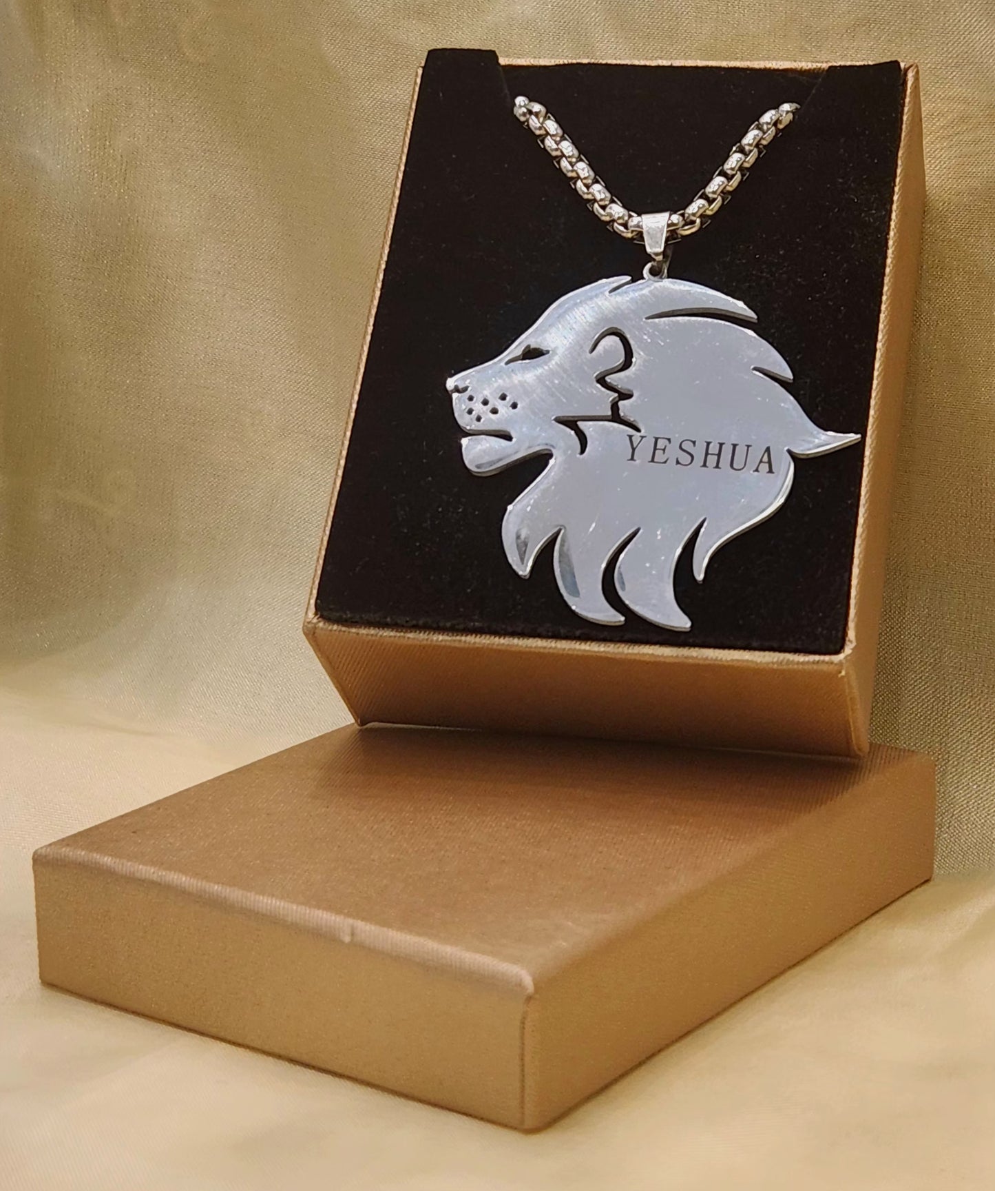 Men's Jewelry_ "YESHUA" Engraved