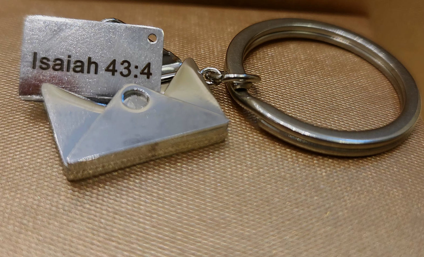 Key Chain_ "EL-ROI" -"YAHWEH" God who sees me