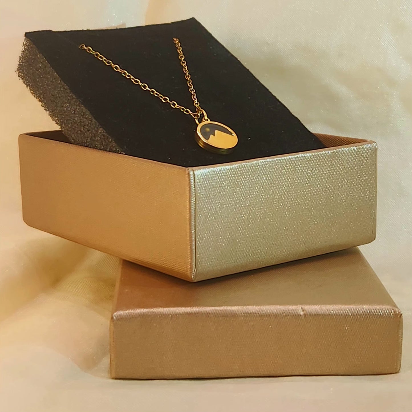 Women's Jewelry_ "Mountain" - With faith, all things are possible