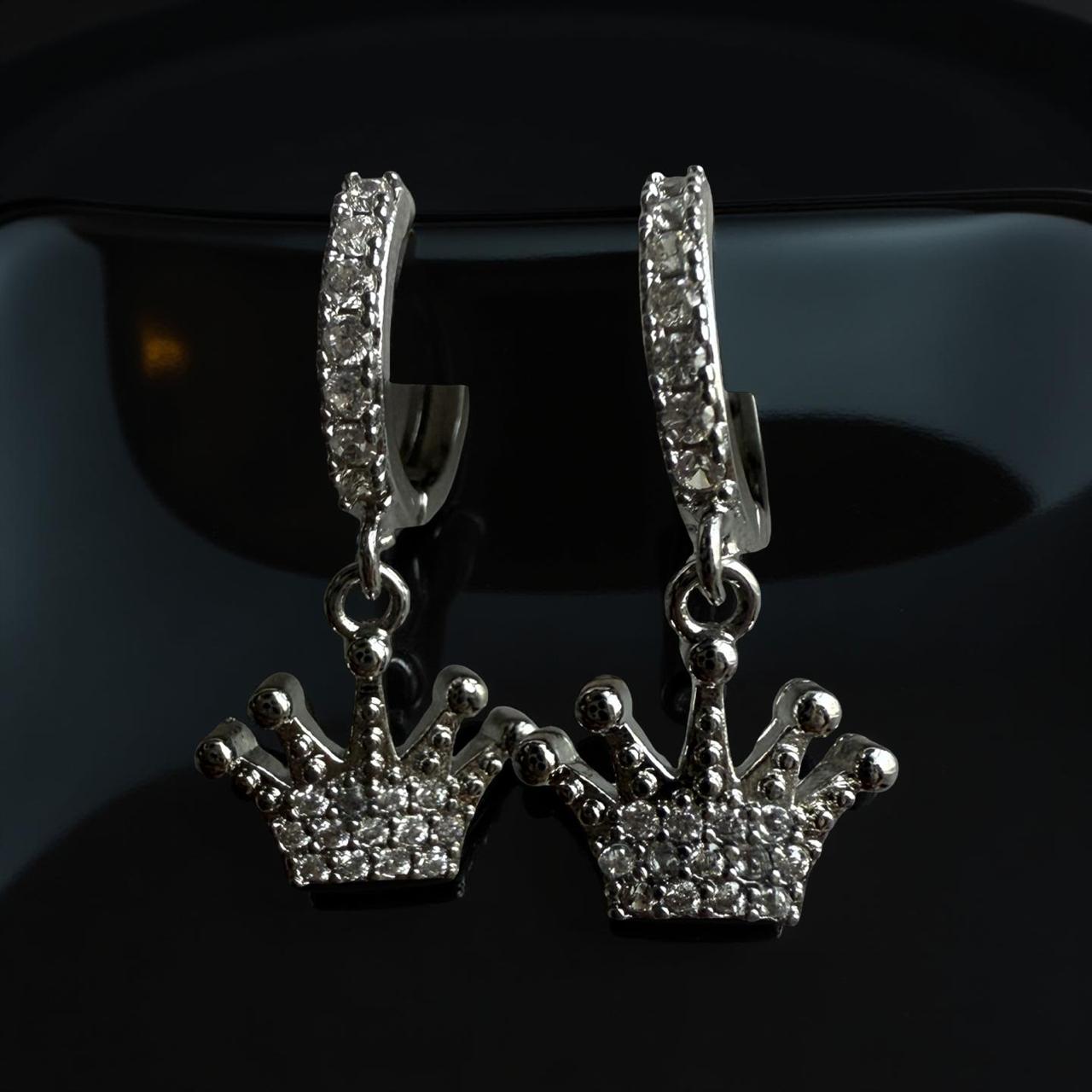 Women's Jewelry_ "Crown Earrings"