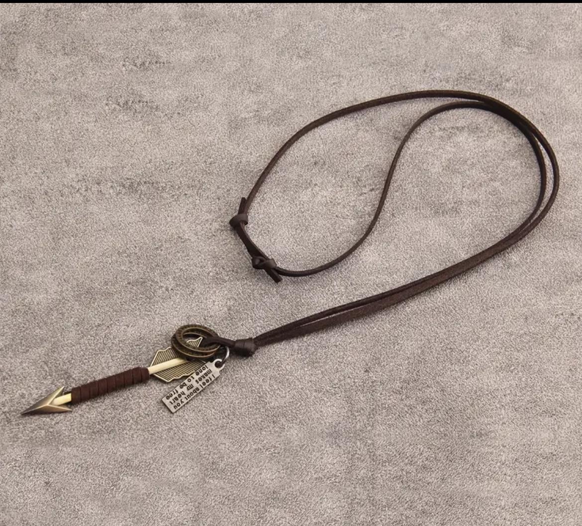 Men's Jewelry_ "Arrow pendant"