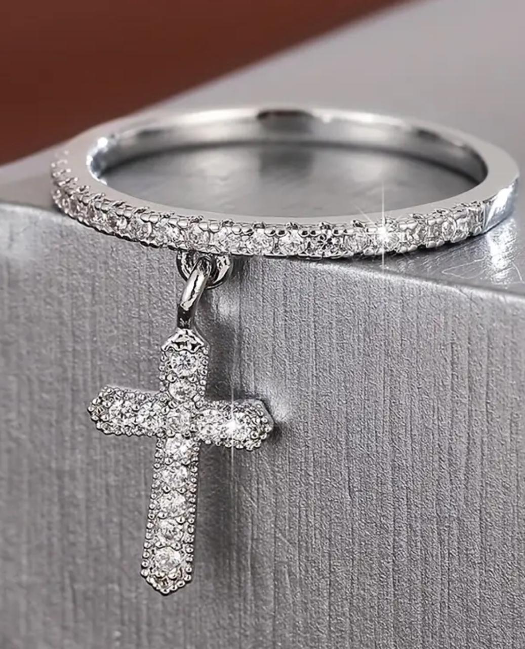 Women's Jewelry_ "Cross Ring"