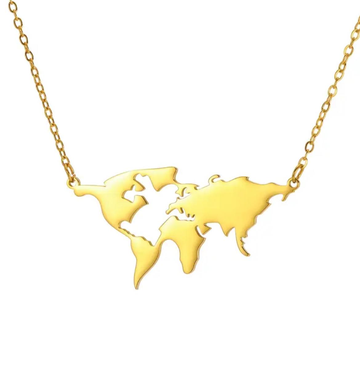 Women's Jewelry_ "World Map"