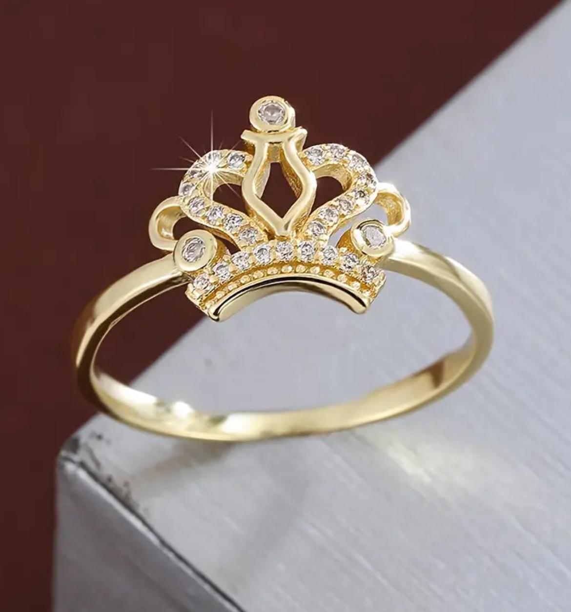 Women's Jewelry_ "Crown Ring"