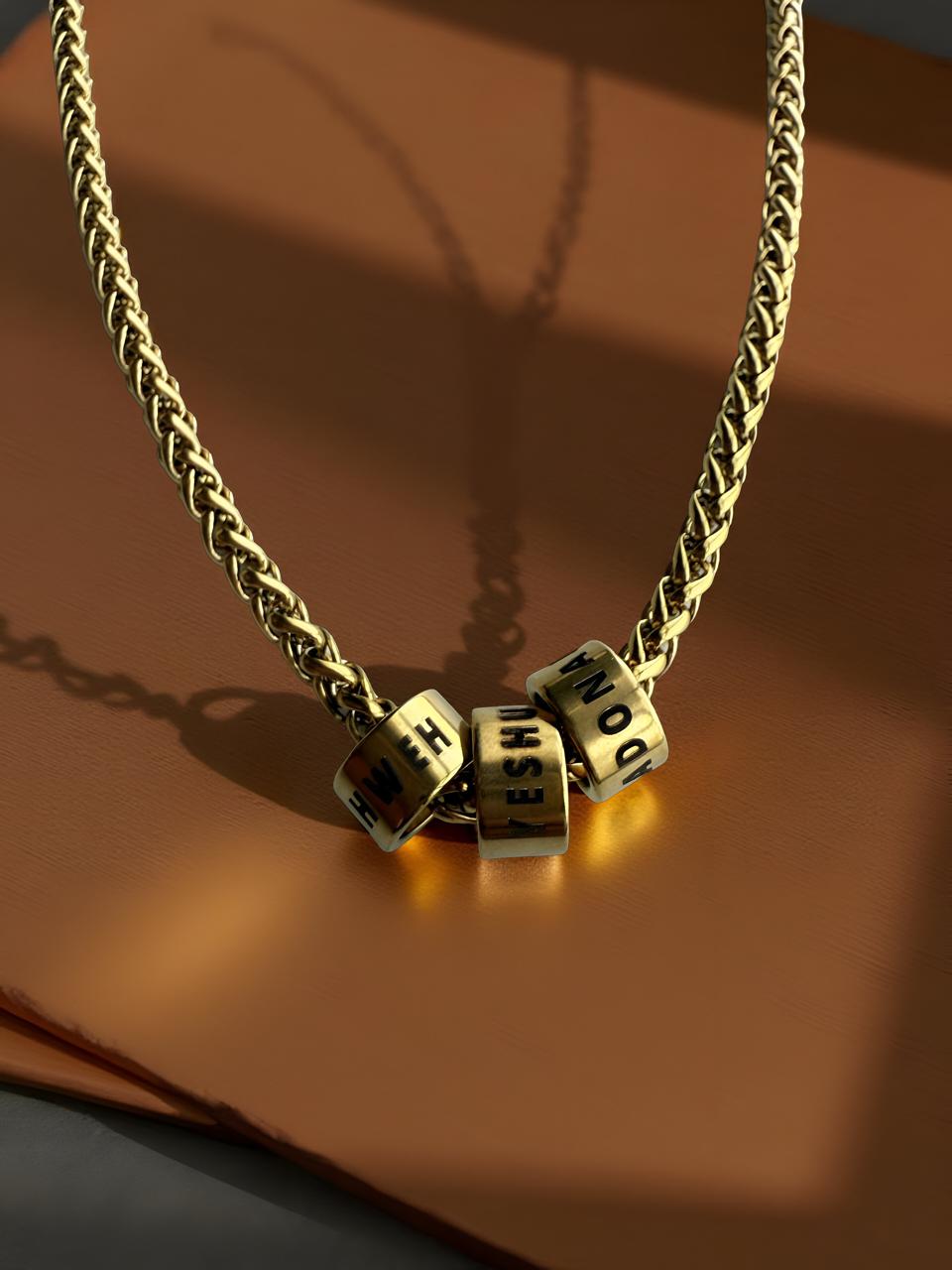 Men's Jewelry_ "YAHWEH YESHUA ADONAI"