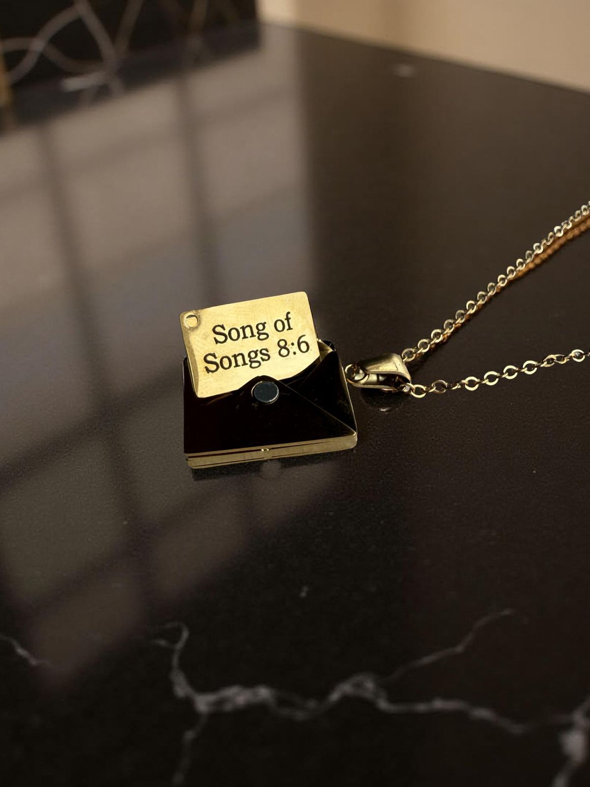 Women's Jewelry_ "Envelop - Love you_ Song of song 8:6"