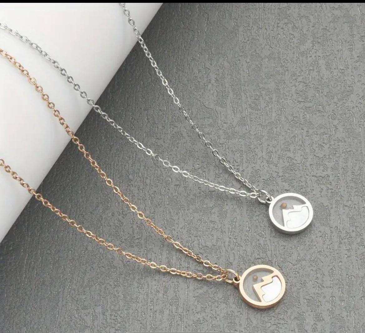 Women's Jewelry_ "Mountain" - With faith, all things are possible