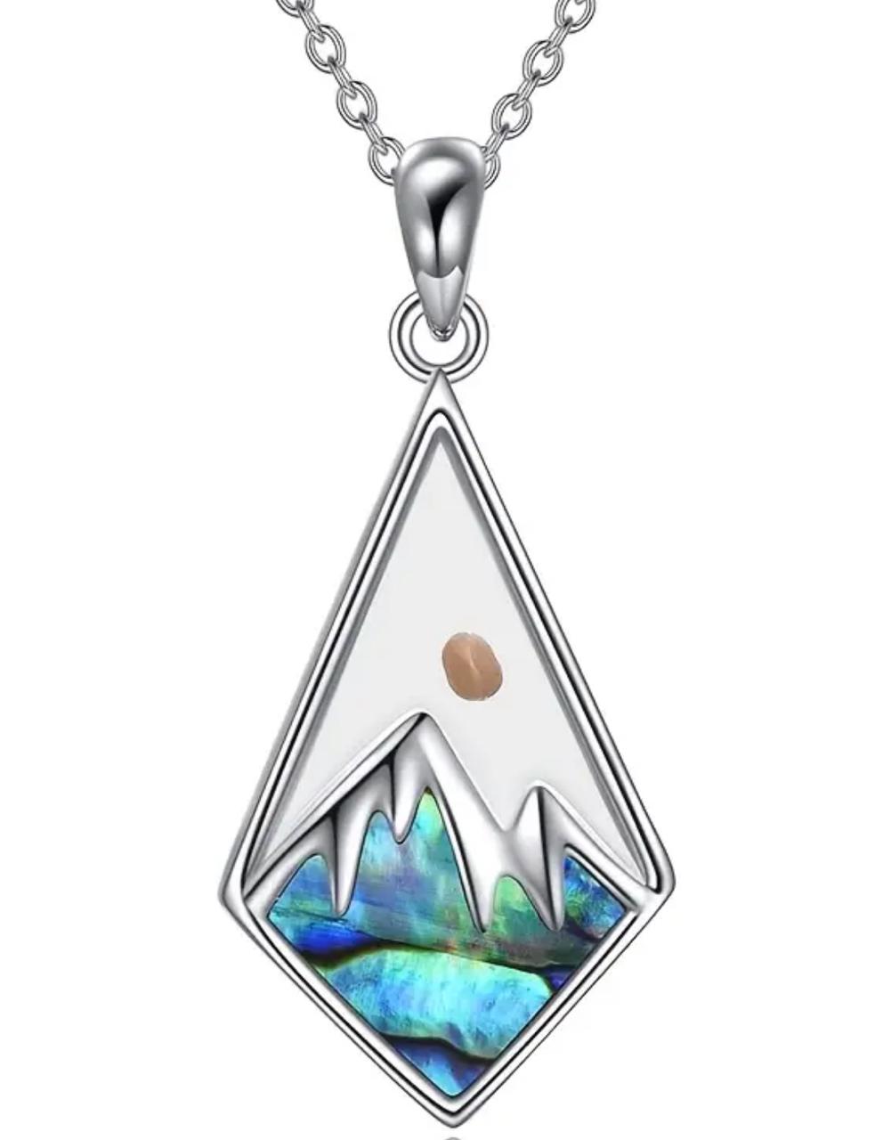 Women's Jewelry_ "Mountain" - With faith, all things are possible